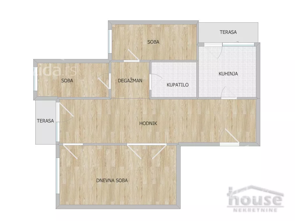 Troiposoban stan | 4zida