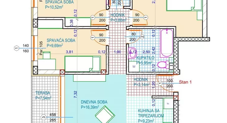 Četvorosoban stan | 4zida