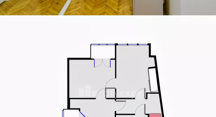Jednoiposoban stan | 4zida