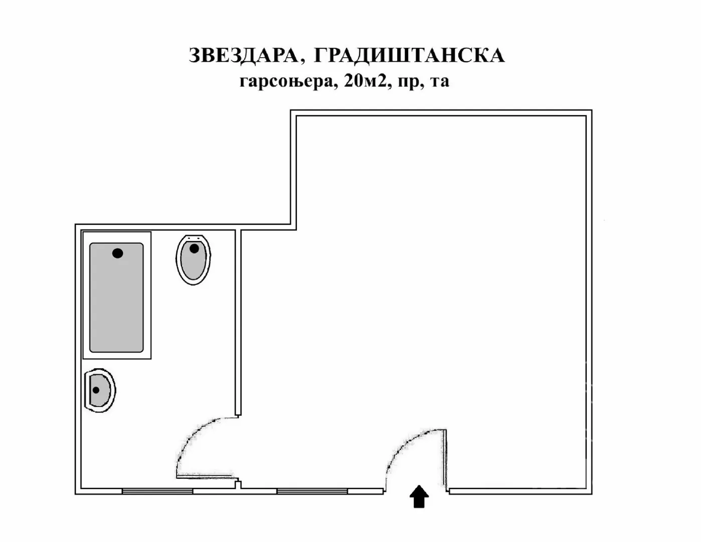Garsonjera | 4zida