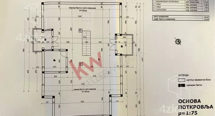 2-etažna kuća | 4zida