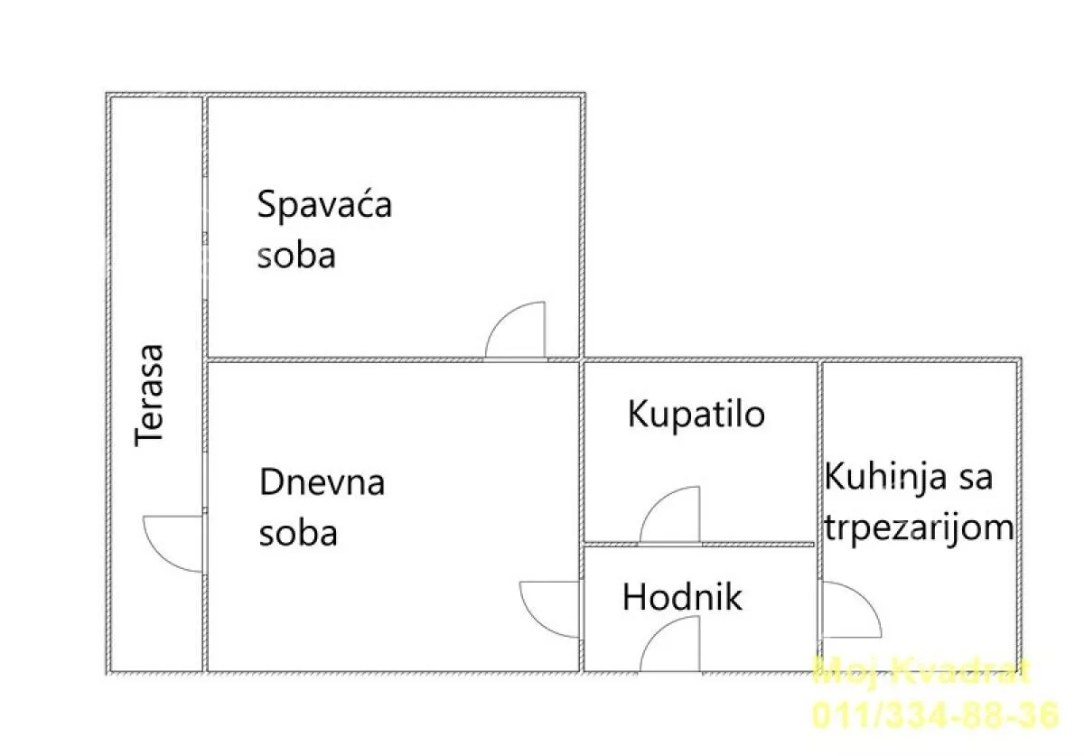 Dvosoban stan | 4zida