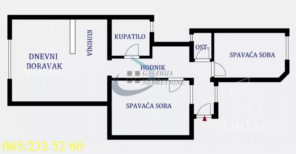 Dvoiposoban stan | 4zida