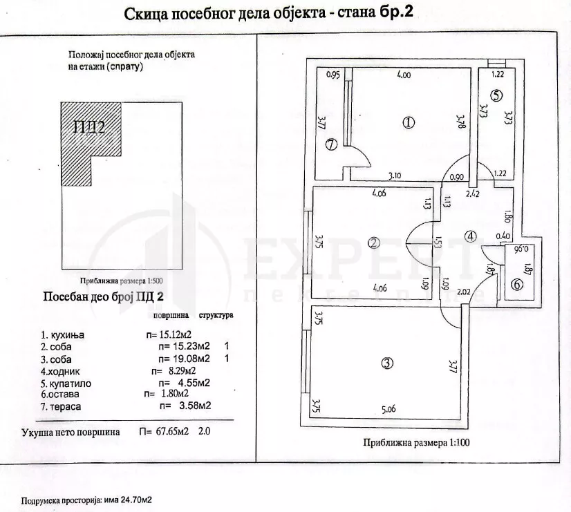 Dvosoban stan | 4zida