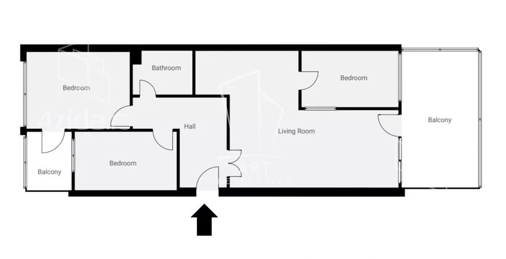 Trosoban stan | 4zida