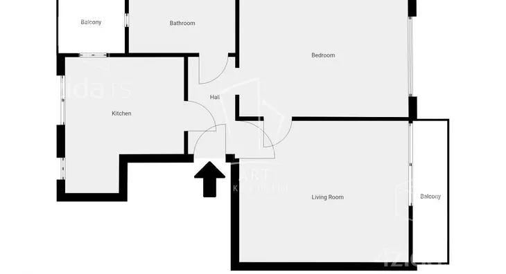 Dvosoban stan | 4zida