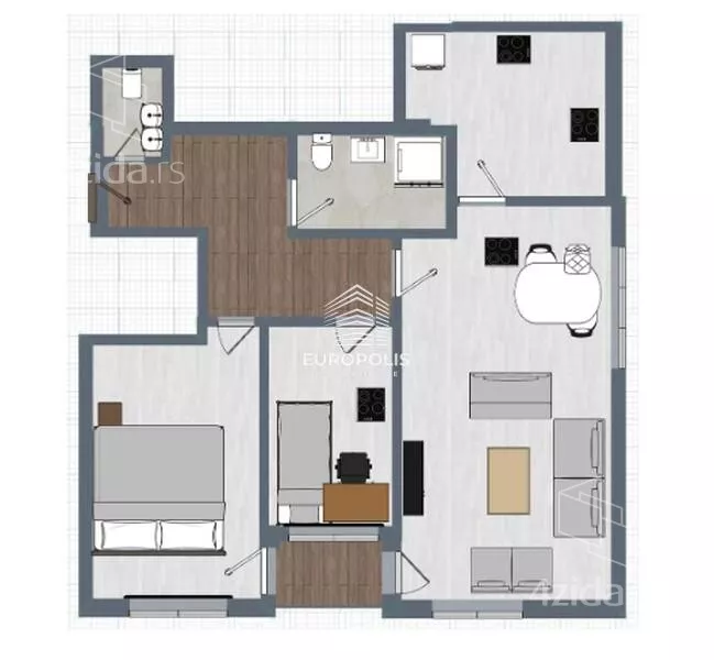 Dvoiposoban stan | 4zida