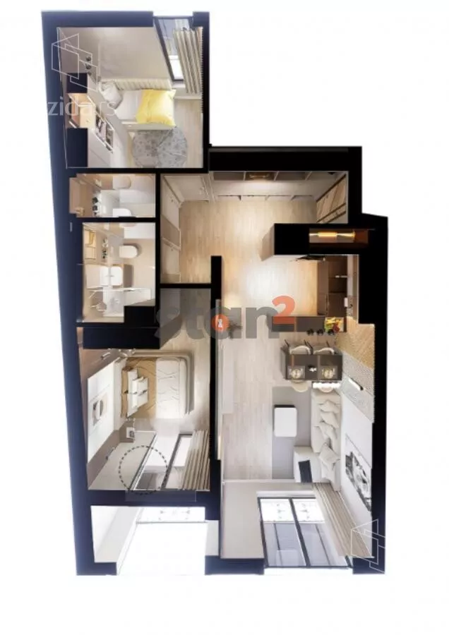 Dvoiposoban stan | 4zida