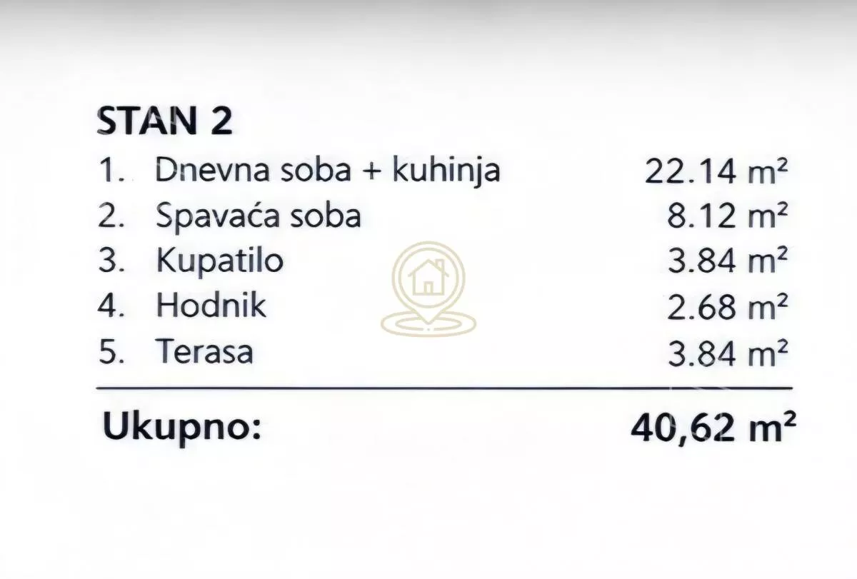 Jednoiposoban stan | 4zida
