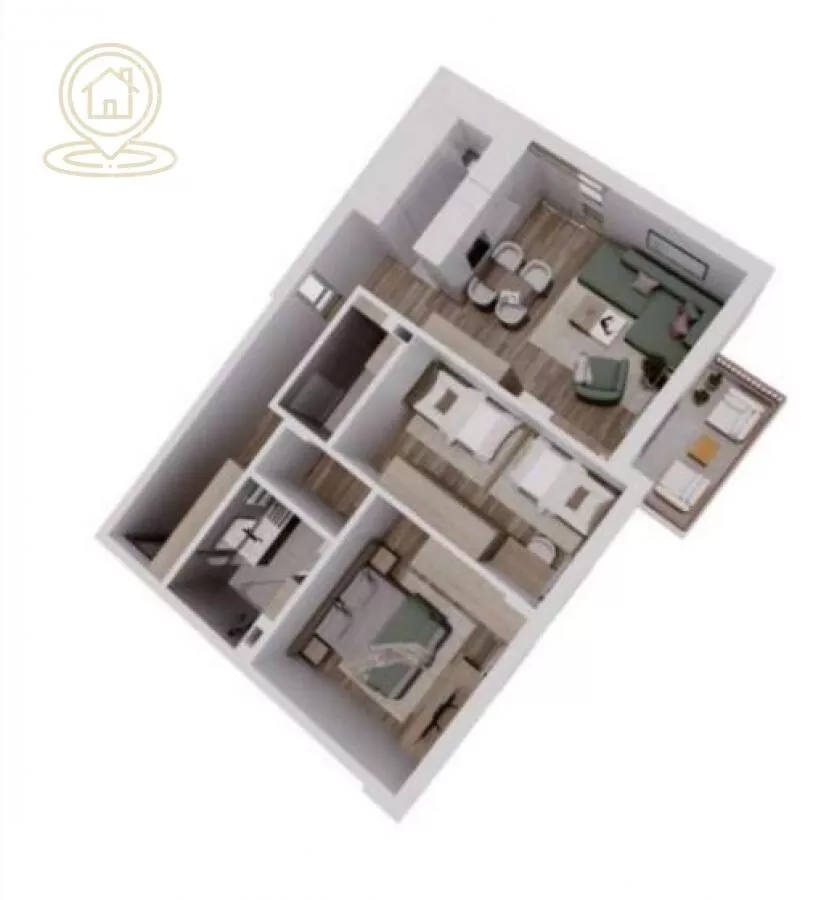 Trosoban stan | 4zida