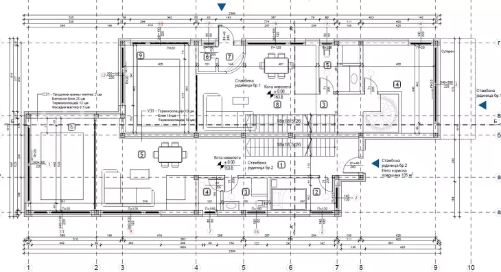 2-etažna kuća | 4zida