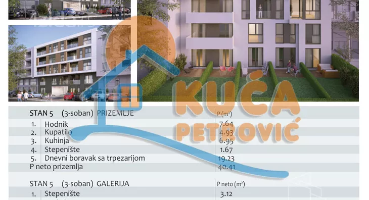 Trosoban stan | 4zida