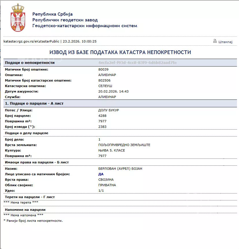 Poljoprivredno zemljište | 4zida