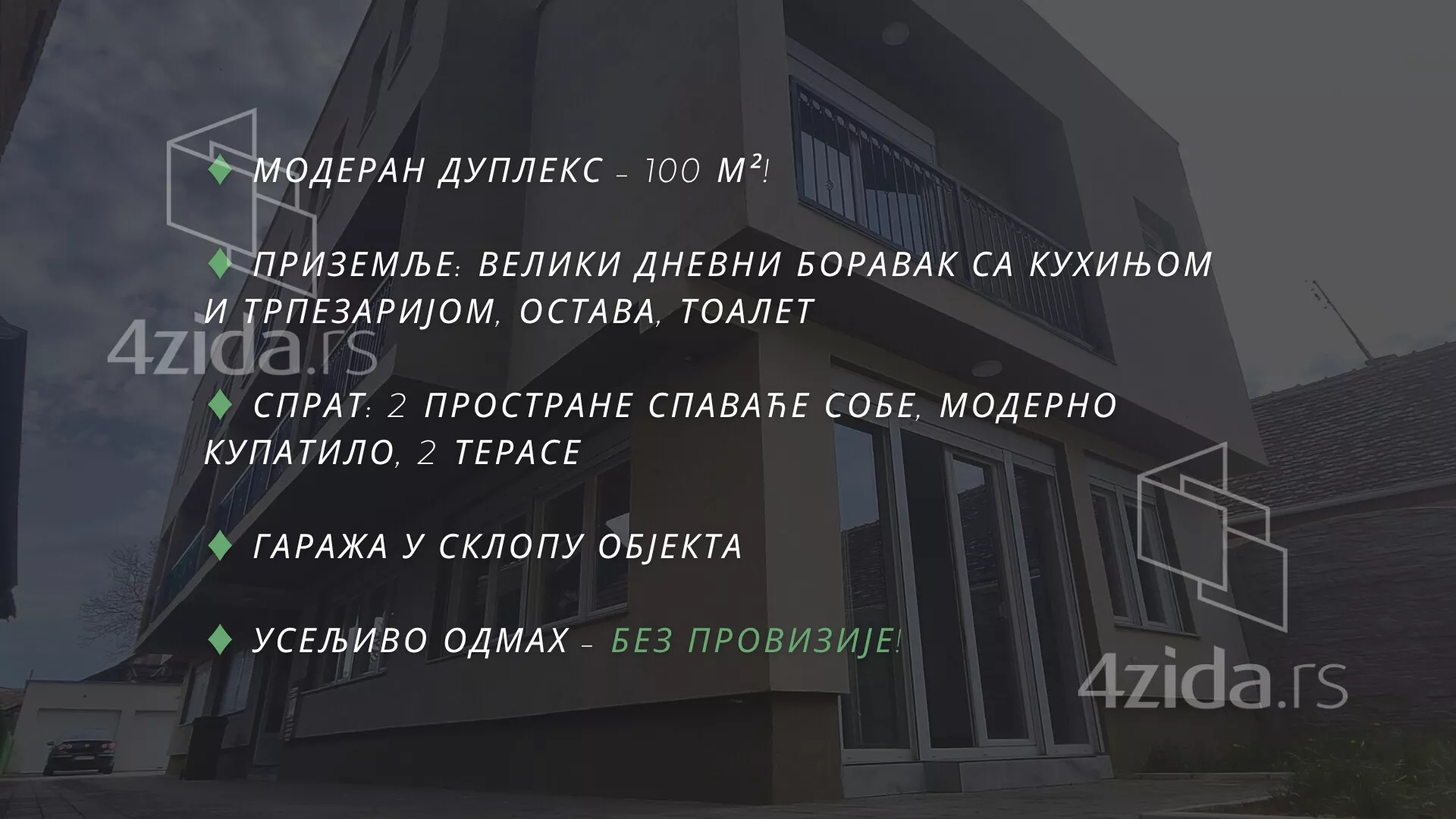Dvosoban stan | 4zida