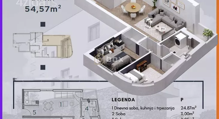 Dvoiposoban stan | 4zida