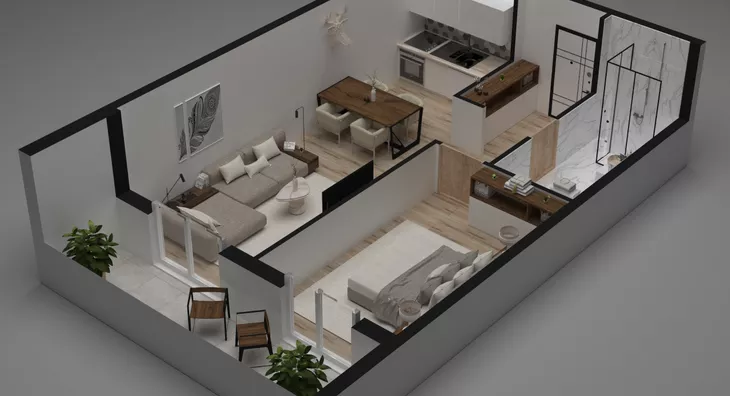 Dvosoban stan | 4zida