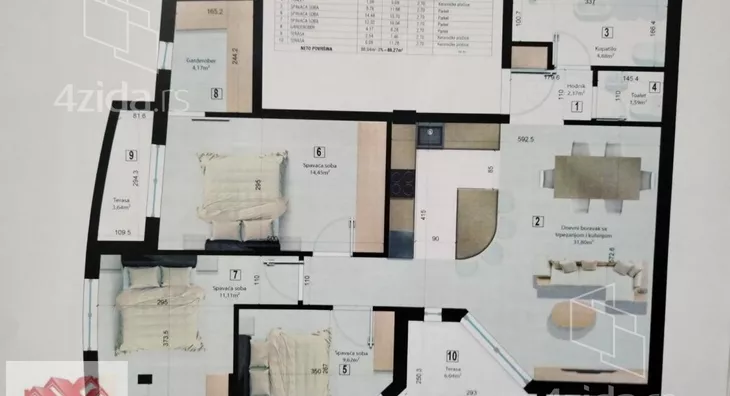 Četvorosoban stan | 4zida