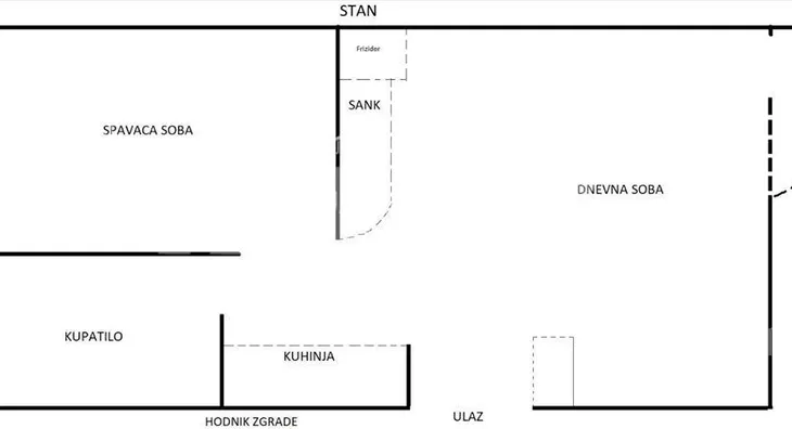 Dvosoban stan | 4zida