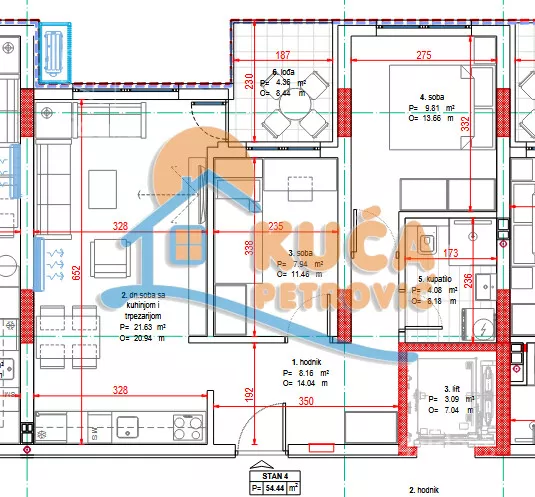 Dvoiposoban stan | 4zida