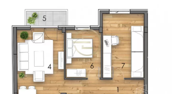Trosoban stan | 4zida