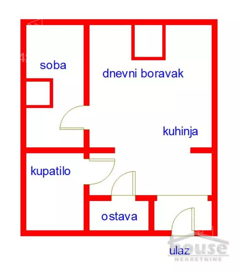Jednoiposoban stan | 4zida