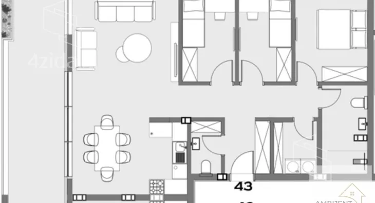 Četvorosoban stan | 4zida