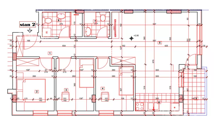 Troiposoban stan | 4zida