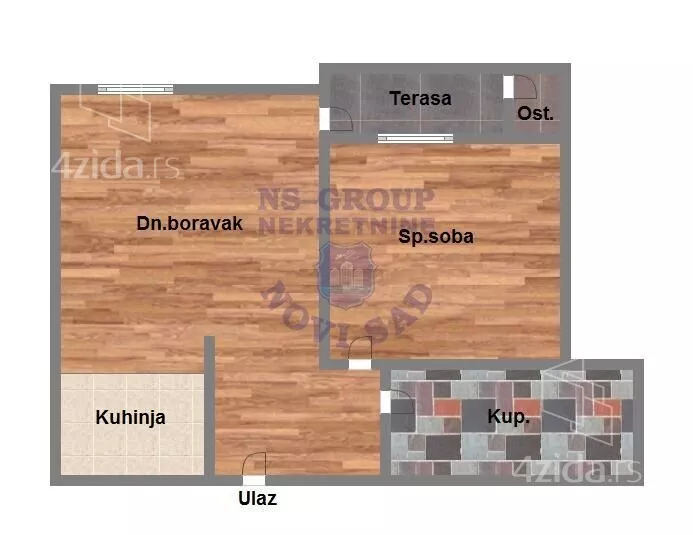 Dvosoban stan | 4zida