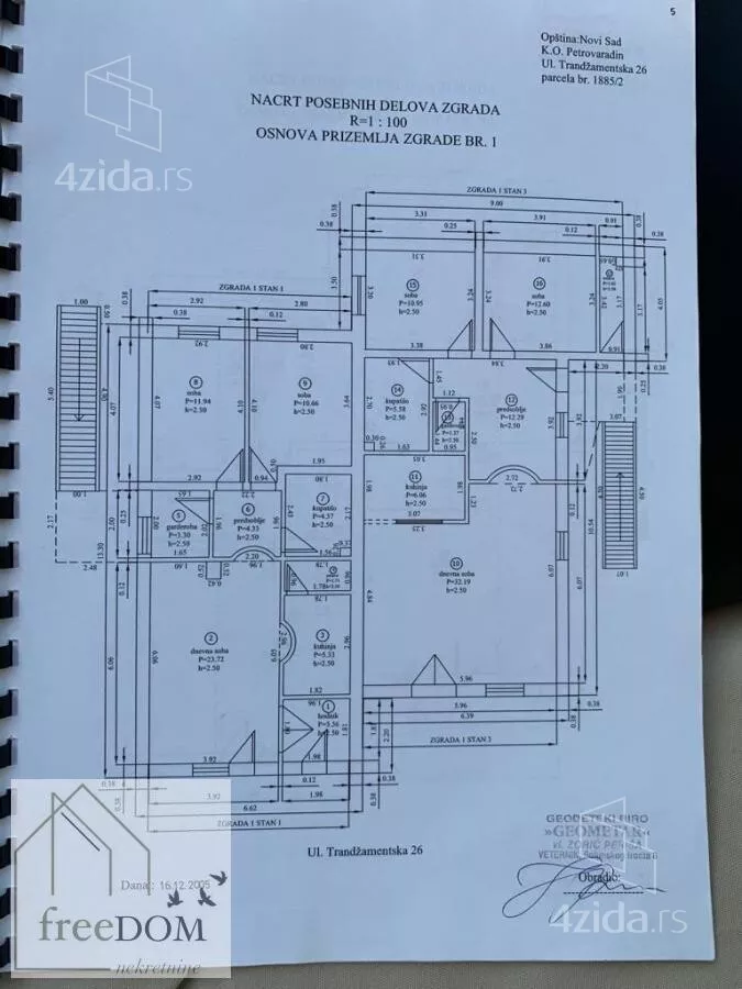 Trosoban stan | 4zida