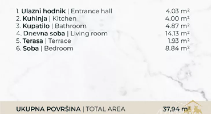 Dvosoban stan | 4zida