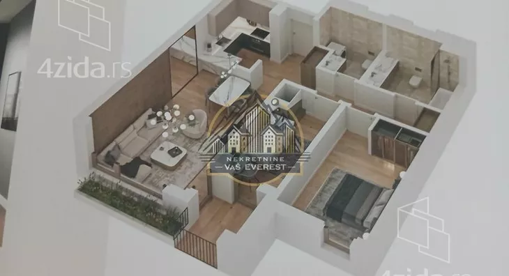 Dvoiposoban stan | 4zida