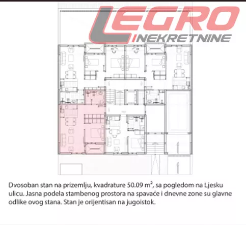 Dvosoban stan | 4zida