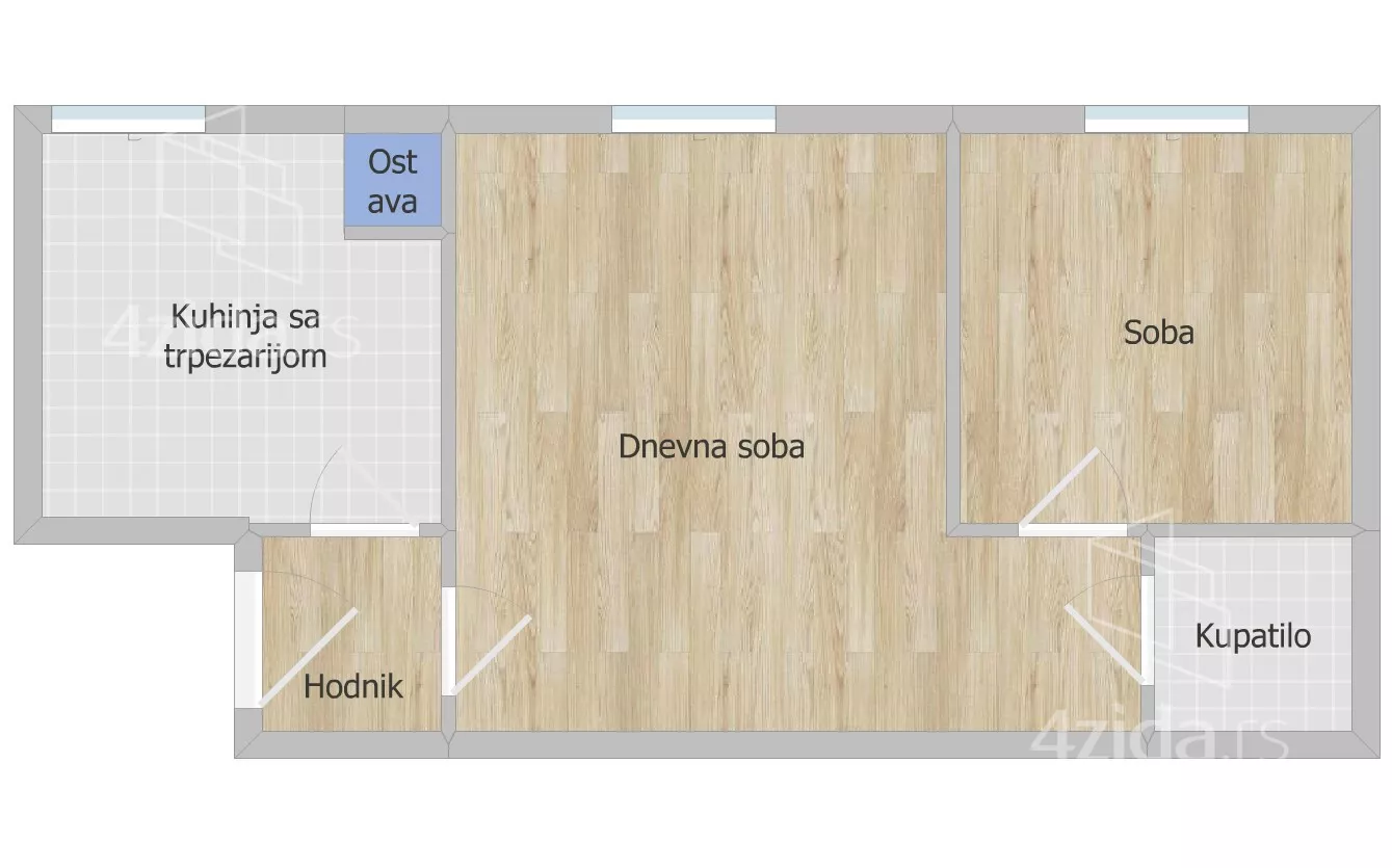 Dvosoban stan | 4zida