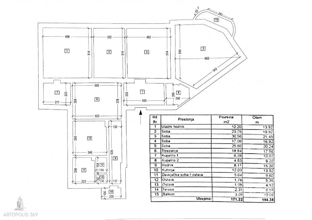 Šestosoban stan | 4zida