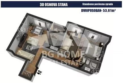 Dvoiposoban stan | 4zida