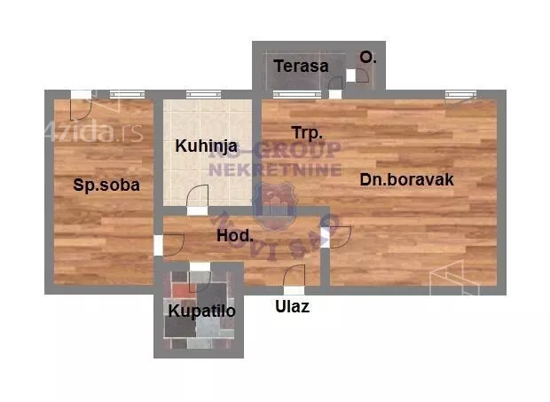 Dvosoban stan | 4zida