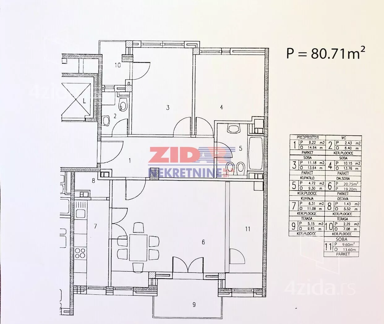 Četvorosoban stan | 4zida