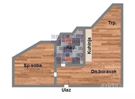 Jednoiposoban stan | 4zida