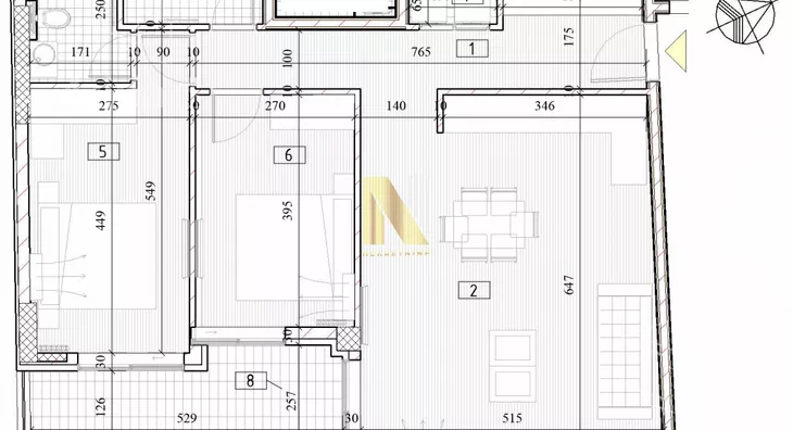Trosoban stan | 4zida