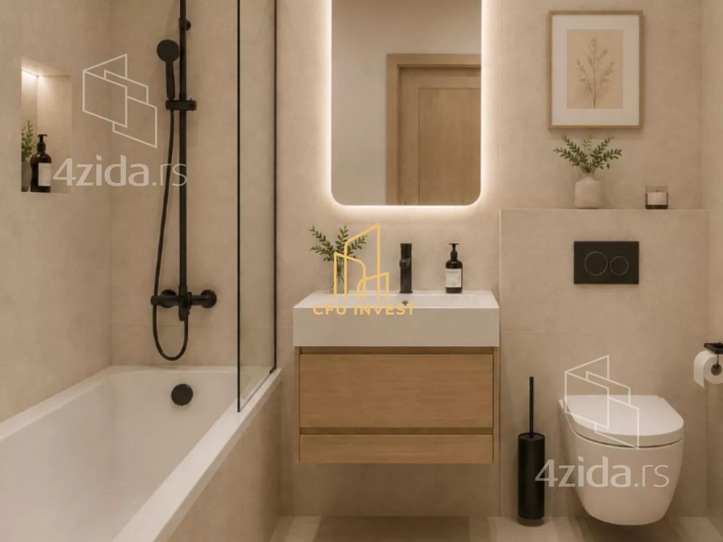 Trosoban stan | 4zida