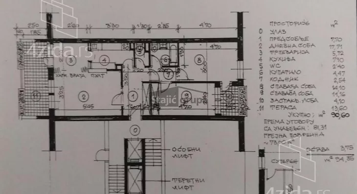 Troiposoban stan | 4zida