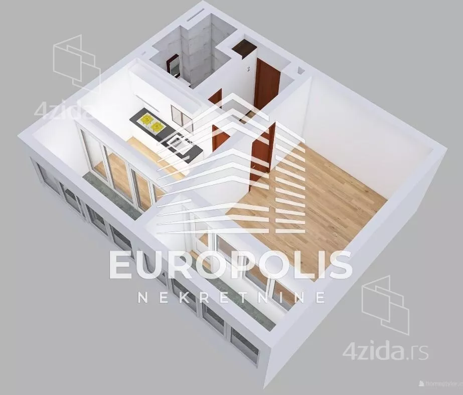 Jednosoban stan | 4zida