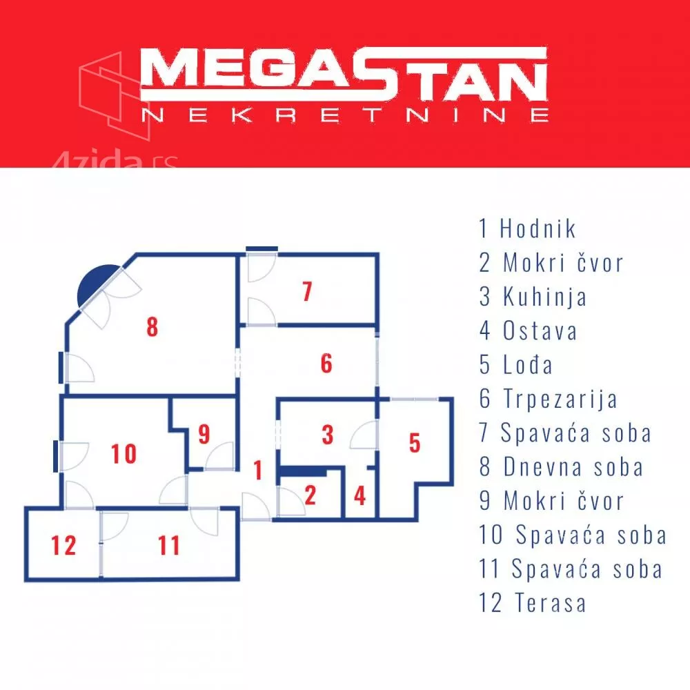 Četvorosoban stan | 4zida