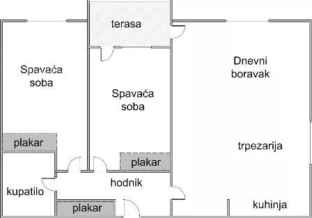 Trosoban stan | 4zida