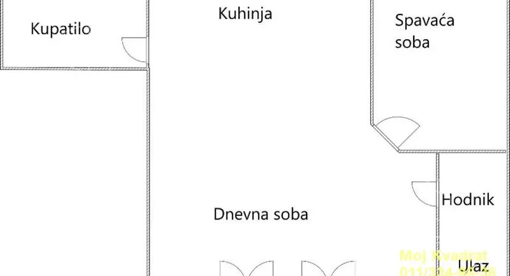Dvosoban stan | 4zida