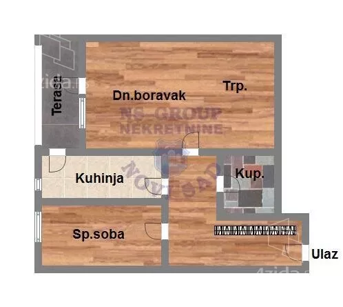 Dvosoban stan | 4zida