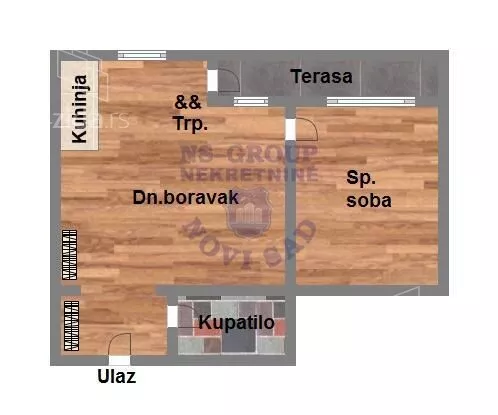 Jednoiposoban stan | 4zida