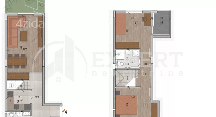 Trosoban stan | 4zida