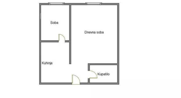 Jednoiposoban stan | 4zida