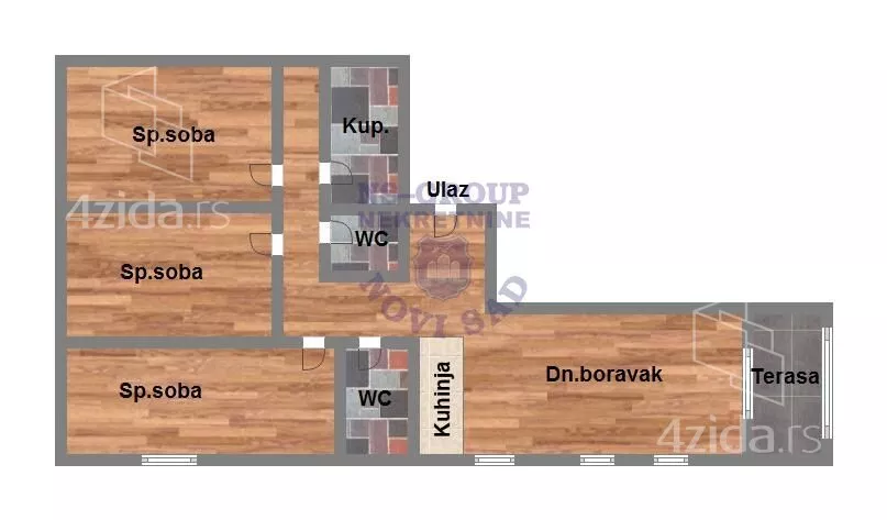 Četvorosoban stan | 4zida